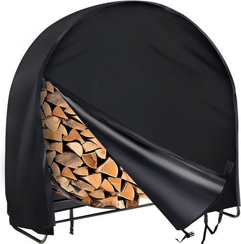 Firewood log rack - firewood, cover