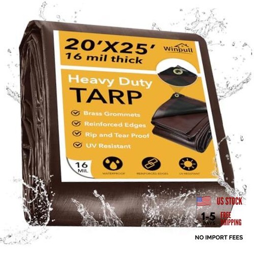 Tarp 20x25ft mil - tarp, 16