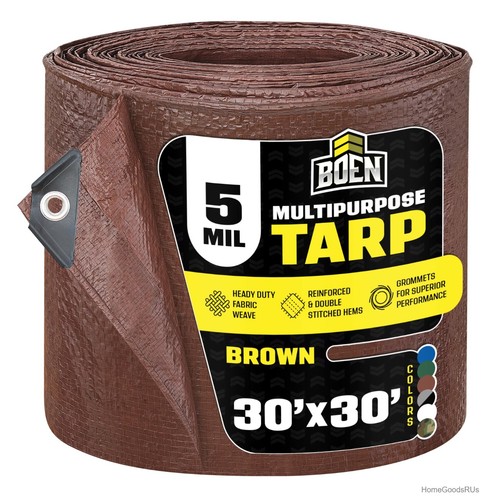 Heavy duty tarp 30x30 feet - 30x30, 5