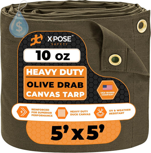 Canvas tarp 10oz - -,