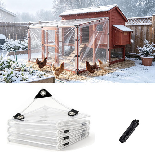 Chicken coop cover - 10,