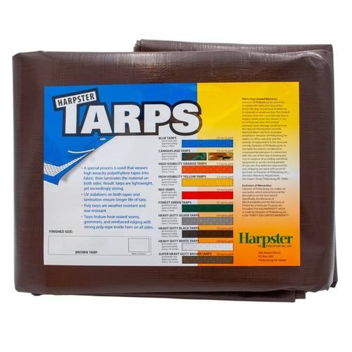 10x10 brown super heavy duty - super,
