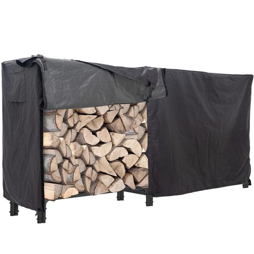 Firewood log rack cover - log,