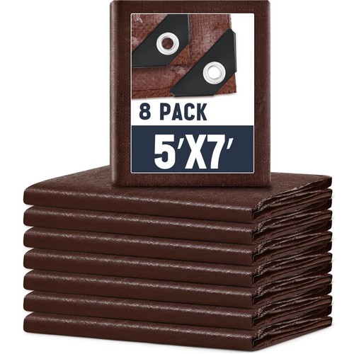 Pack 5x7 brown - brown, tarps