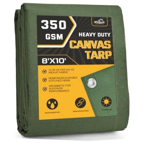 Heavy duty canvas tarp - duty,
