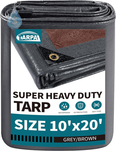 Tarp 10x20 feet super heavy - super,